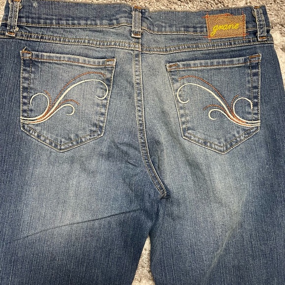 Grane Embroidered Bootcut Jeans - Picture 2 of 7